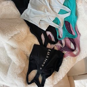 6 lululemon racerback tanks!